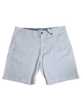 NWT Sperry Men's Darien Chino Shorts - White - Size 36